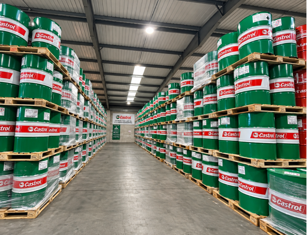 Authentic Castrol Engine Oil for Heavy Industrial and Power Generation Equipment