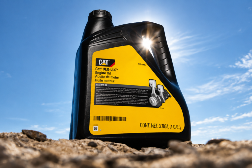 Genuine Caterpillar Engine Oil for Industrial Power and Plant Operations