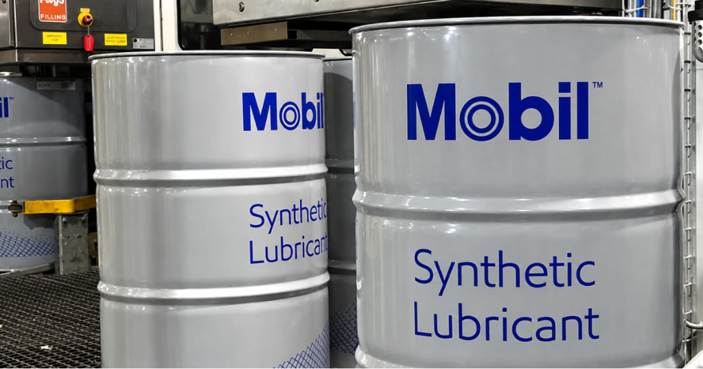 Genuine Mobil SHC Synthetic Fluids for Demanding Industrial Systems
