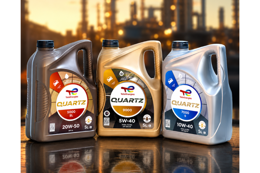 Genuine Total Lubricants in Dubai for Commercial Fleets and Plants